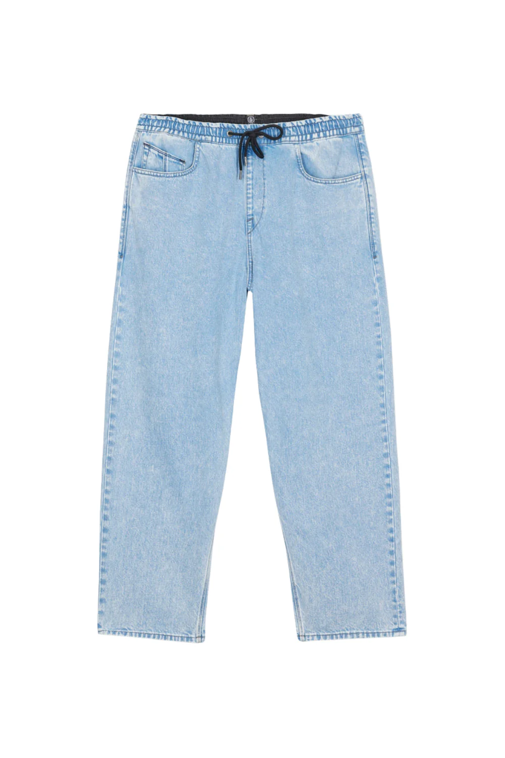 Volcom Freazy Loose Mens Elasticated Waist Jeans Pale Aqua - Image 7