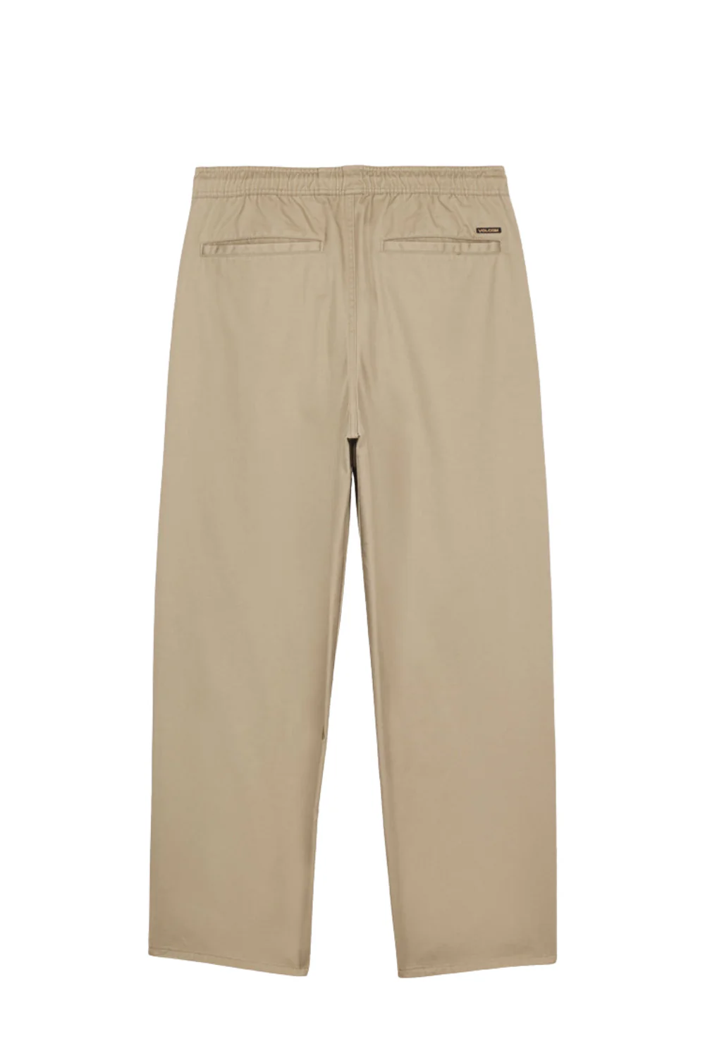 Volcom Freazy Loose Mens Elasticated Waist Trousers Khaki - Image 8