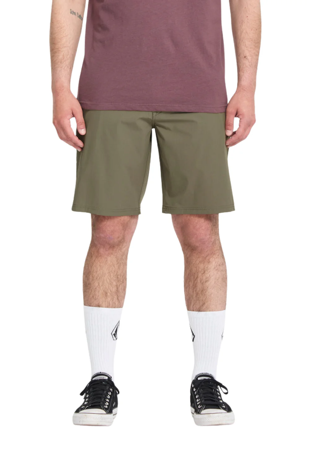 Volcom Frickin Cross Shred Mens 20" Hybrid Shorts Surplus