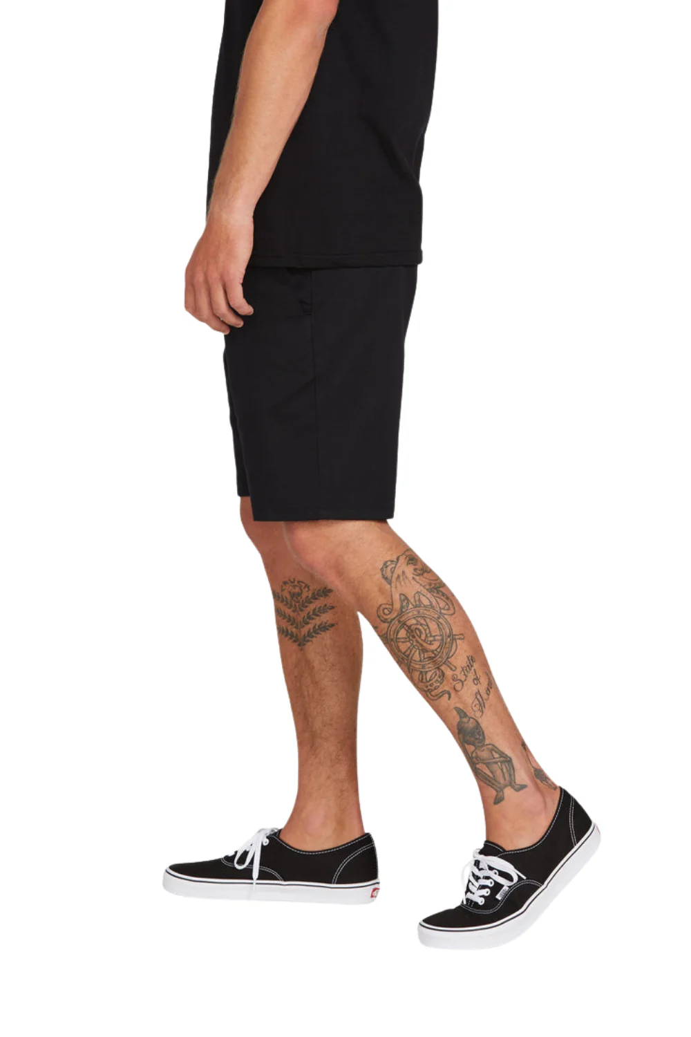 Volcom Frickin Modern Stretch Mens 19" Shorts Black - Image 3