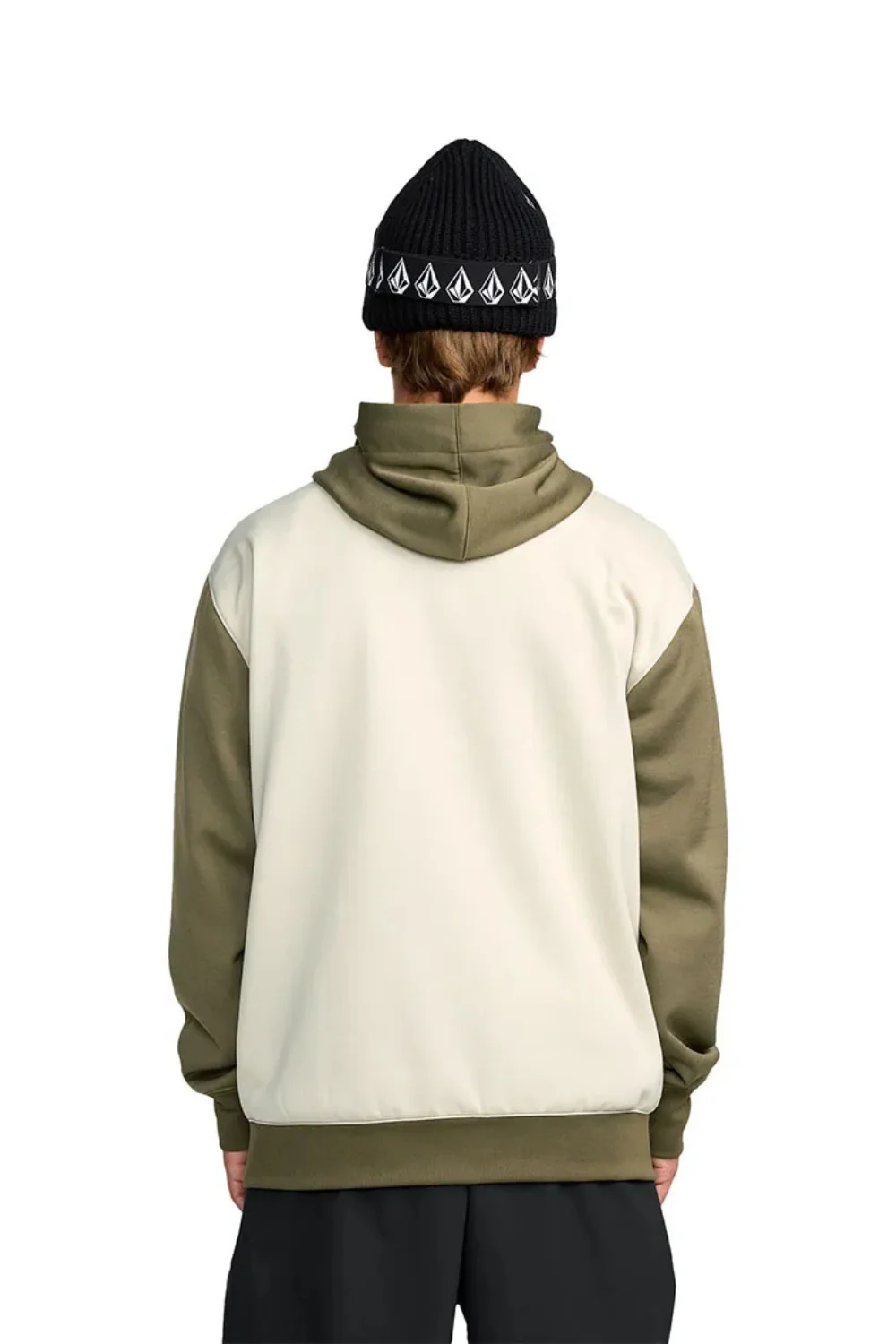 Volcom Hydro Riding Snow Fleece Hoodie Military - Image 2
