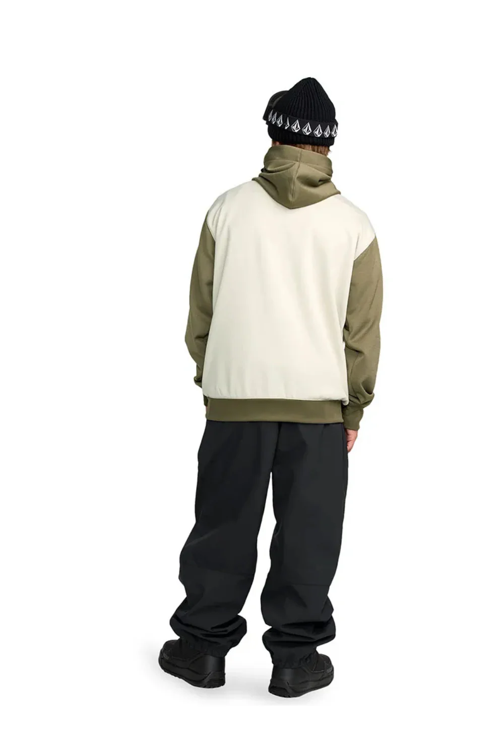 Volcom Hydro Riding Snow Fleece Hoodie Military - Image 6