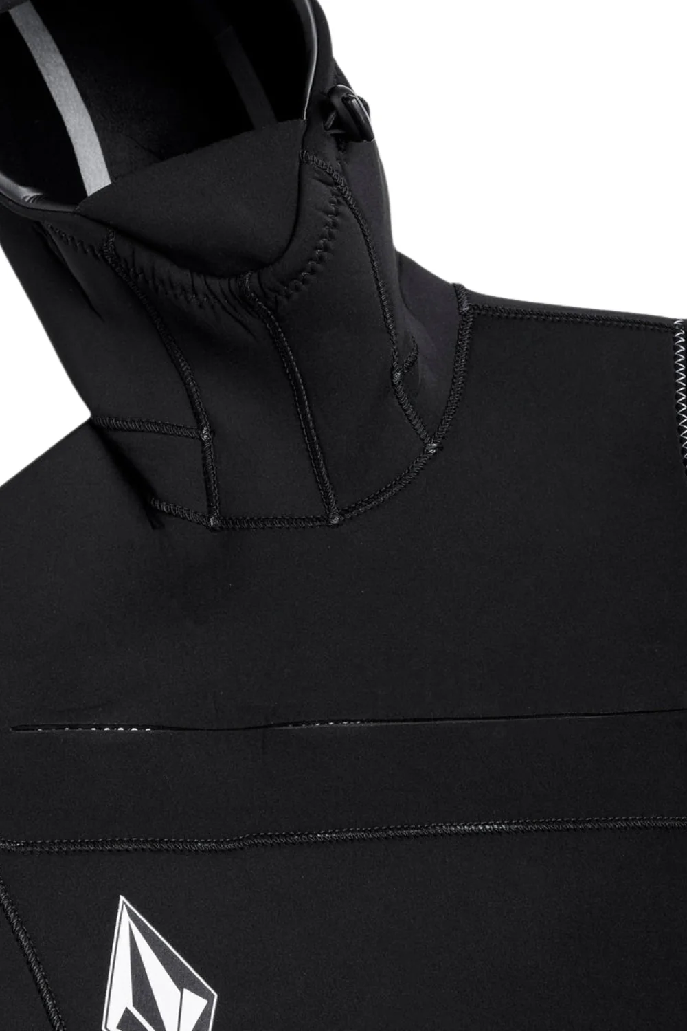 Volcom Modulator 4/3mm Mens Wetsuit Hooded Chest Zip Black - Image 5