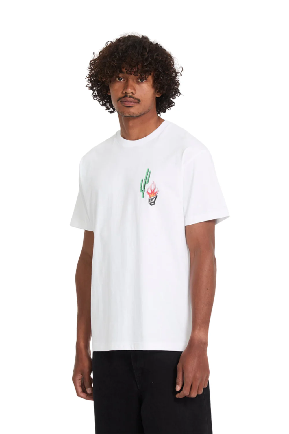 Volcom Mickey Mason 2 Mens T-Shirt White - Image 3