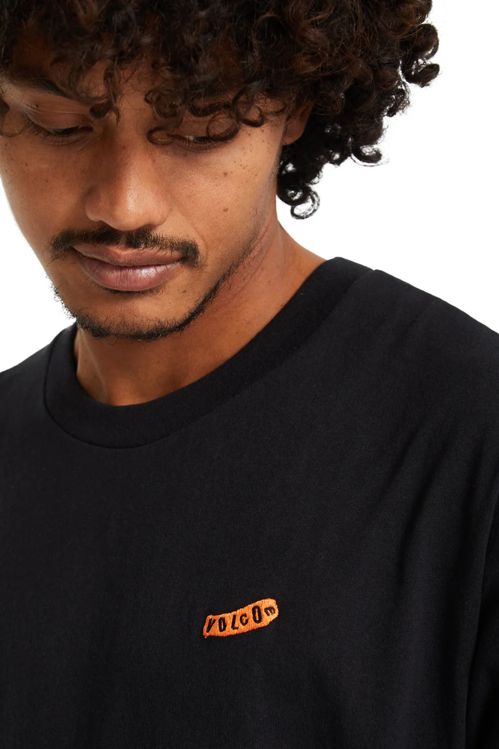 Volcom Pistol Stone Short Sleeve T-Shirt Black - Image 4