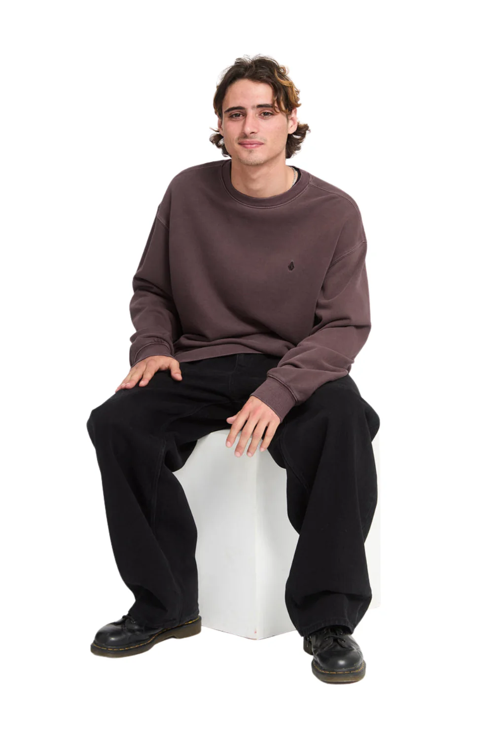 Volcom Single Stone Mens Sweatshirt Pistol Punch - Image 5