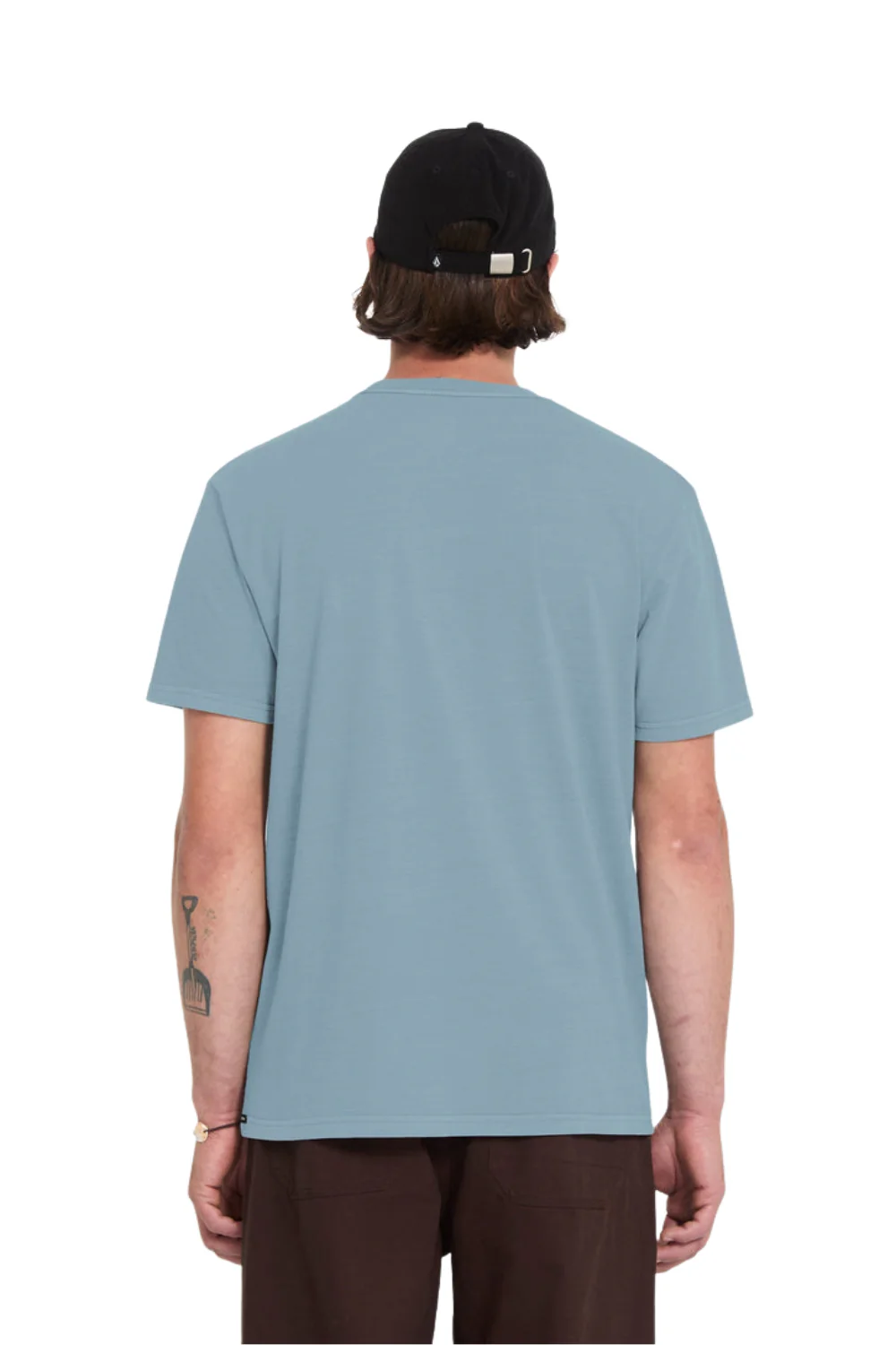 Volcom Solid Stone Mens T-Shirt Tradewinds - Image 2