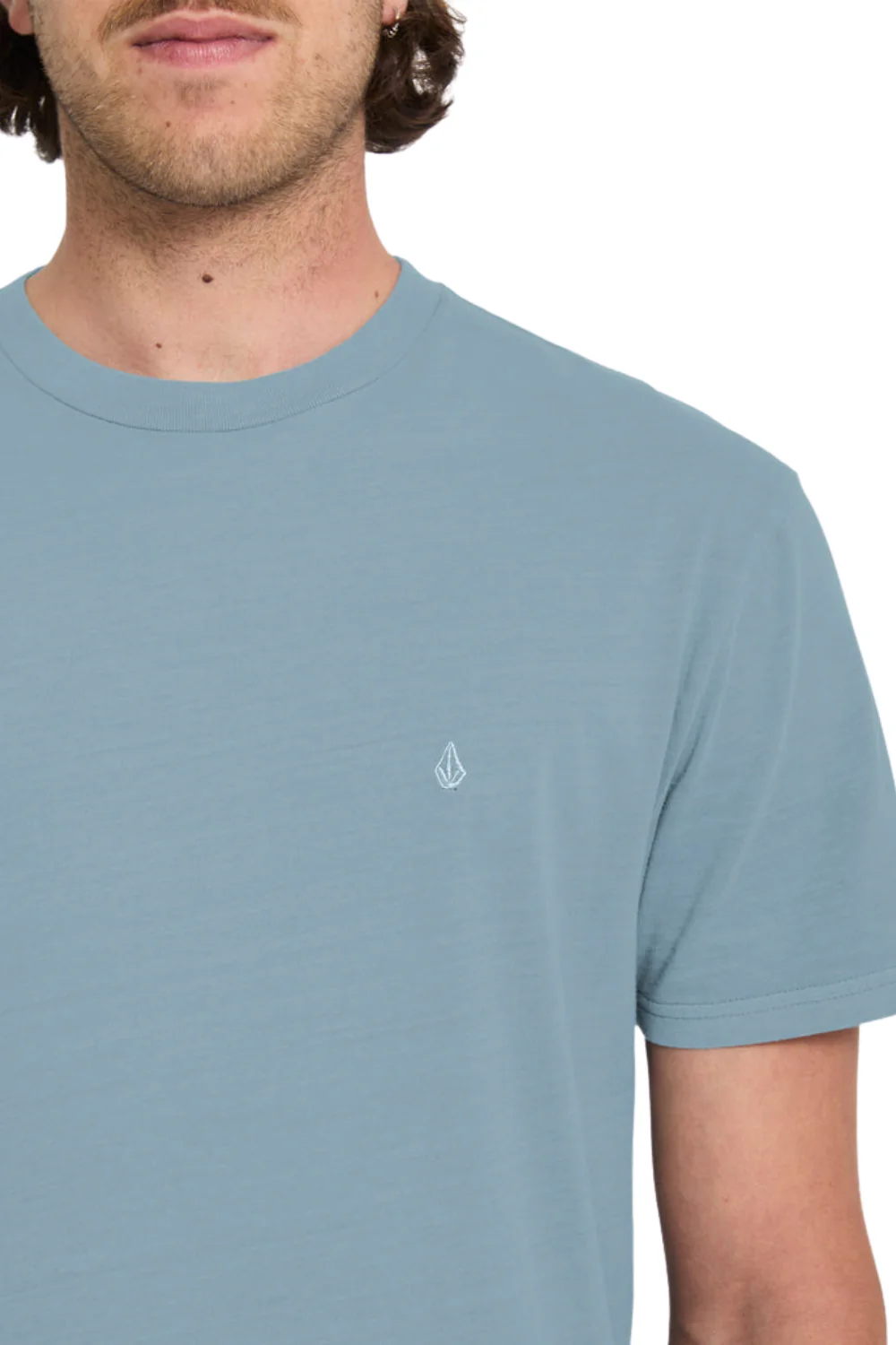 Volcom Solid Stone Mens T-Shirt Tradewinds - Image 4