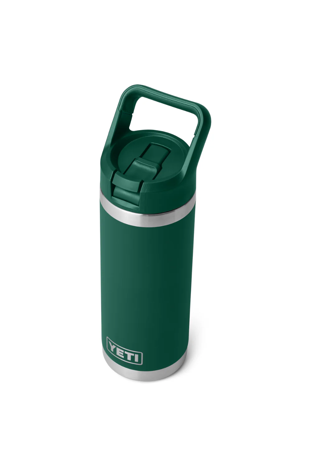 Yeti Rambler 18 Oz Straw Bottle Black Forest Green - Image 2