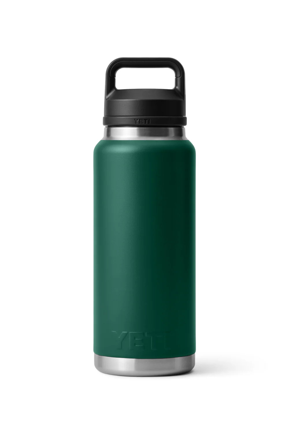 Yeti Rambler 36 Oz Bottle With Chug Cap Black Forest Green - Image 3